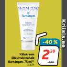 Allahindlus - Kätekreem
ülikuivale nahale
Barnängen, 75 ml**