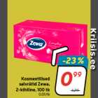 осметический
салфетки Zewa,
2 слоя, 100 шт