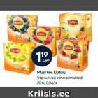 Allahindlus - Must tee Lipton;

20 tk