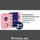 Trühvlimaitselised
kakaoküpsised Doris, Fazer;

250 g