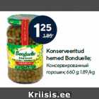 Konserveeritud
herned Bonduelle;
 660 g