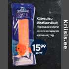 Allahindlus - Külmsuitsu
lõhefilee viilud;
 1 kg