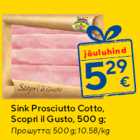 Sink Prosciutto Cotto,
Scopri il Gusto, 500 g;
