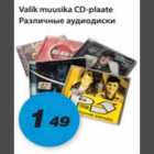 Valik muusika CD-plaate