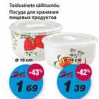 Toiduainete säilitusnõu,D16cm