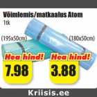 Võimlemis/matkaalus Atom
1tk