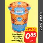 Farmi Kreeka
köögijogurt,
10%, 370 g