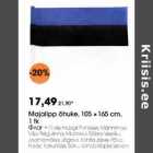 Majalipp õhuke, l05 х l65 сm,
1tk