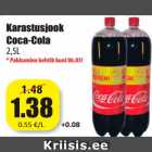 Allahindlus - Karastusjook
Coca-Cola
2,5L