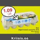 Allahindlus - Rimi
valged munad, suurus M, 10 tk