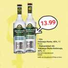 Allahindlus - • Viin
Zeljonaja Marka, 40%, 1 l
Водка
• Maitsestatud viin
Zeljonaja Marka Kedrovaja,
40%, 1 l