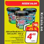 Jäätised Ben&Jerry's,
500 ml/411 - 452 g*