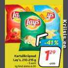 Kartulikrõpsud
Lay's, 210-215 g