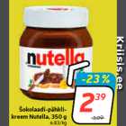 Šokolaadi-pähklikreem
Nutella, 350 g
