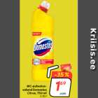Средство для чистки туалета
Domestos
Citrus, 750 мл