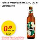 Allahindlus - Hele õlu Frederik Pilsner