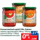 Konserveeritud supid 3 Min, Salvest

