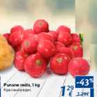 Punane redis, 1 kg

