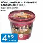 Allahindlus - NÕO LIHAVÜRST KLASSIKALINE  KANAŠAŠLÕKK 900 G