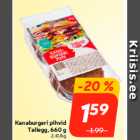 Магазин:Hüper Rimi,Скидка:Куриные бургеры
Tallegg, 660 г