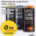 Alkoholijook Long Drink, Saku