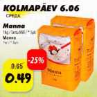 Магазин:Grossi,Скидка:Манна 1кг/*5уп
