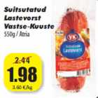 Suitsutatud
Lastevorst
Vastse-Kuuste 550g / Atria