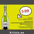 Allahindlus - Itaalia kaitstud
päritolunimetusega kvaliteetvahuvein
Martini Asti 