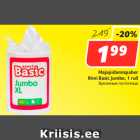 Majapidamispaber
Rimi Basic Jumbo, 1 rull