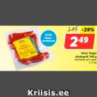 Allahindlus - Wõro Peipsi
sibulagrill, 900 g