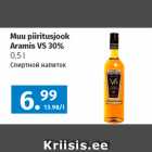 Muu piiritusjook 
Aramis VS 30% 
0,5 l