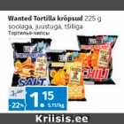 Allahindlus - Wanted Tortilla krõpsud 
225 g 