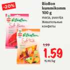 Allahindlus - BioBon 
kummikomm 
100 g