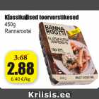 Klassikaline toorvorstikesed 