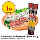 Allahindlus - Vinnutatud hallitusvorst Elpazo, 170 g
