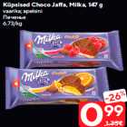 Küpsised Choco Jaffa, Milka, 147 g

