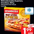 Külmutatud pitsa Superiore,
Grandiosa, 350 g

