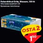 Paberrätikud Grite, Blossom, 120 tk

