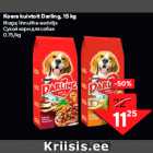 Koera kuivtoit Darling, 15 kg

