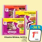 Еда для киски Whiskas, 4x100 г