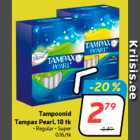 Магазин:Hüper Rimi,Скидка:Tампоны
Tampax Pearl, 18 шт.