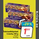 Šokolaadiküpsised
Crunchy, 140 g