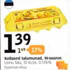 Allahindlus - Kollased talumunad, M-suurus