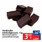 Vaniljesuflee šokolaadiglasuuris, 1 kg