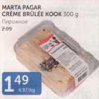 Allahindlus - MARTA PAGAR CREME BRULEE KOOK 300 G