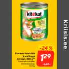 Konserv kassidele
kanalihaga
Kitekat, 800 g**