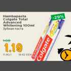 Allahindlus - Hambapasta Colgate Total Advanced Whitening