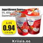 Allahindlus - Jogurtikreem Saare