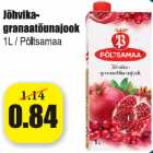 Jõhvika-granaatõunajook