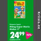 Allahindlus - Nintendo Switch Mäng Super Mario Maker 2*